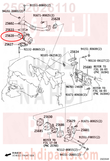 2562026110,HOUSING ASSY-THERMOSTAT,قاعدة ترمستات