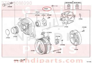 270600M090,ALTERNATOR ASSY,دينمو كهرباء - دينمو الشحن